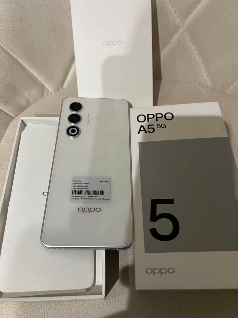 OPPO A5 5G 128GB ホワイト 本体