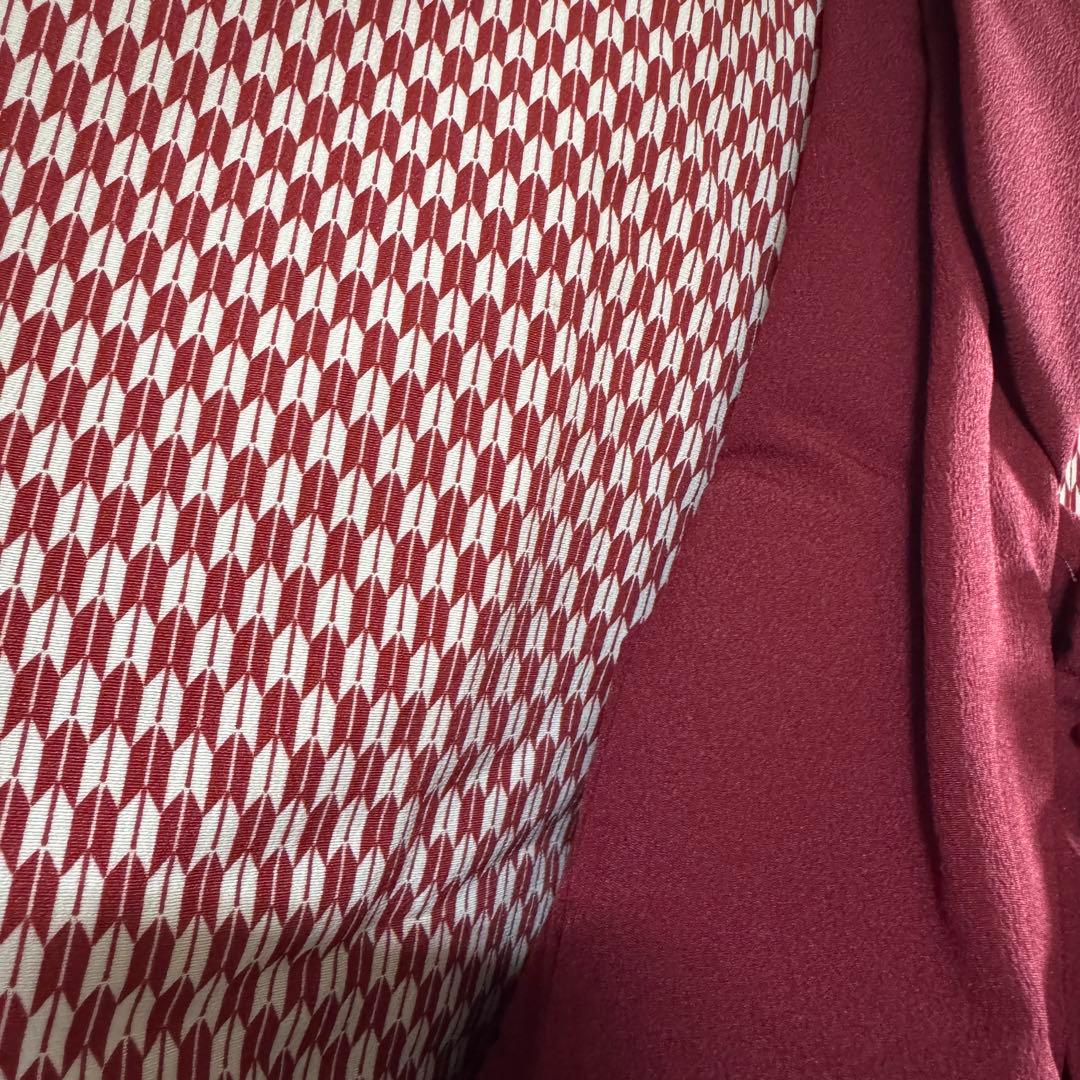 今だけお値引き！七五三 着物セット 昭和レトロ 3歳 被布コート　被布　ベレー帽