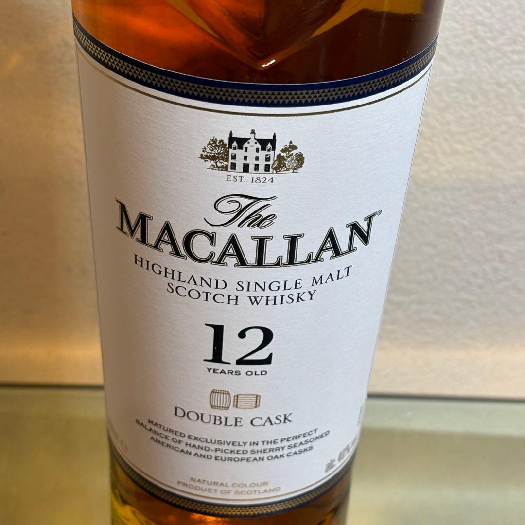 NA3363 未開栓! TheMACALLAN マッカラン 12年 ダブルカスク