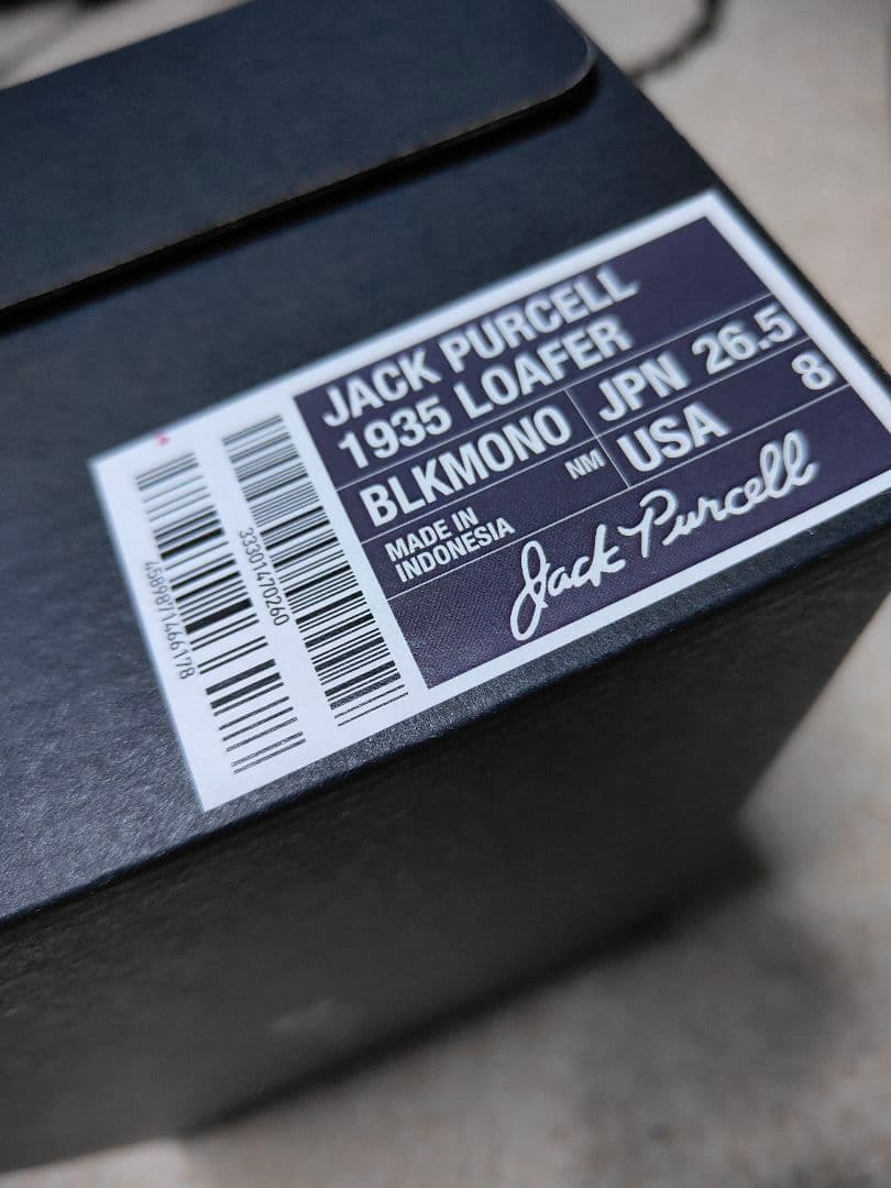 靴 CONVERSE JACK PURCELL 1935 LOAFER