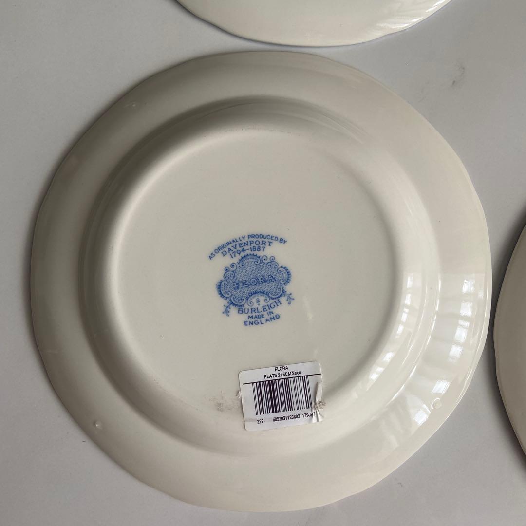 バーレイ皿フローラ4枚セット