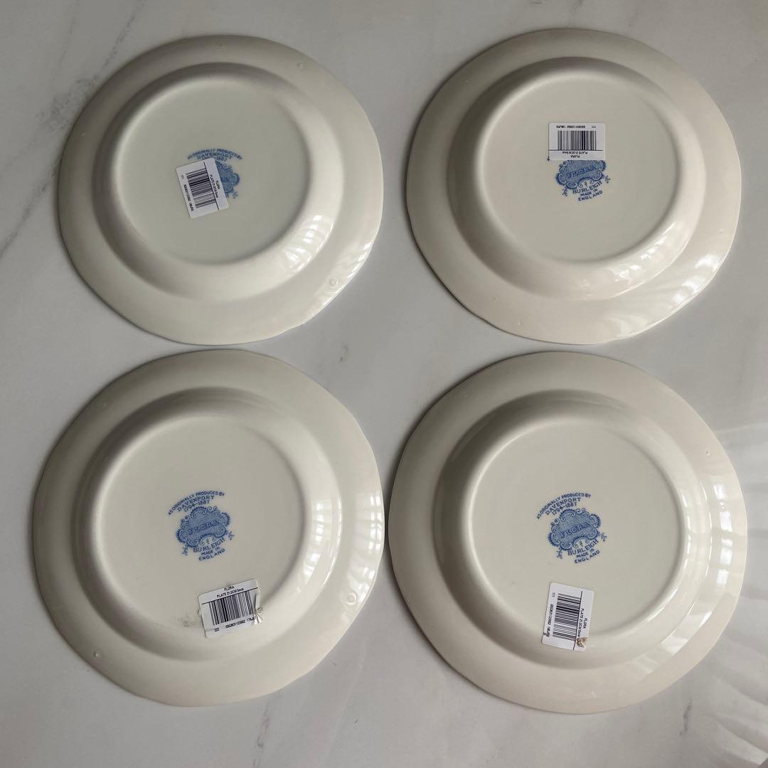 バーレイ皿フローラ4枚セット