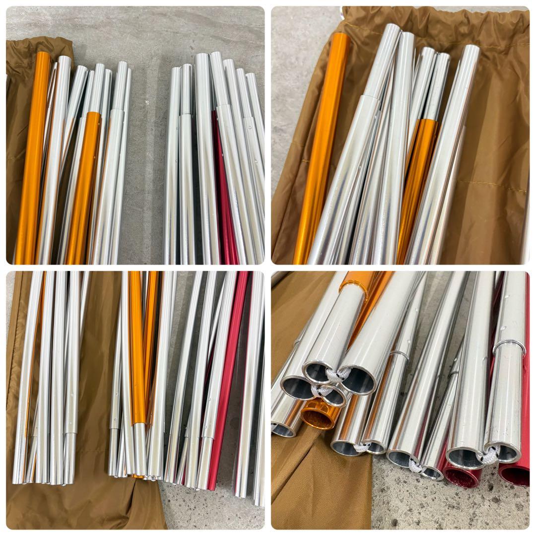 テント本体、バッグ、ロープのみ