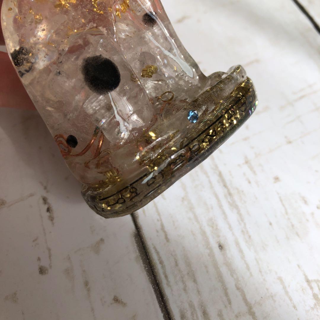 バステド　オルゴナイト　ぶち猫バージョン