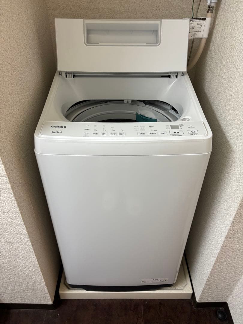 2024年製　HITACHI ビートウォッシュ縦型洗濯機
