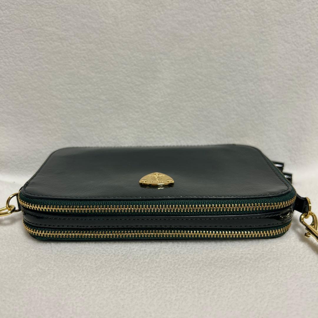 ATAO アミュレットディープエメラルド（ショルダー財布）