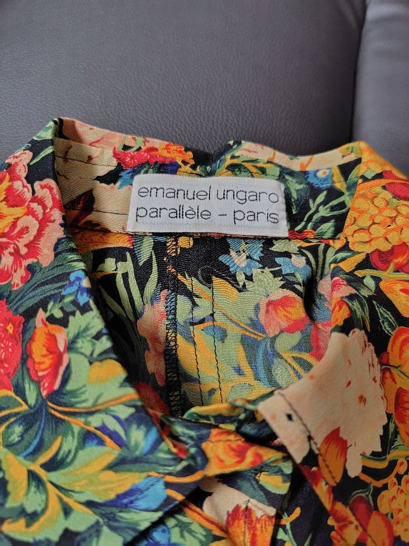 プレタポルテEmanuelUngaroクラシックレトロ長袖セットアップ