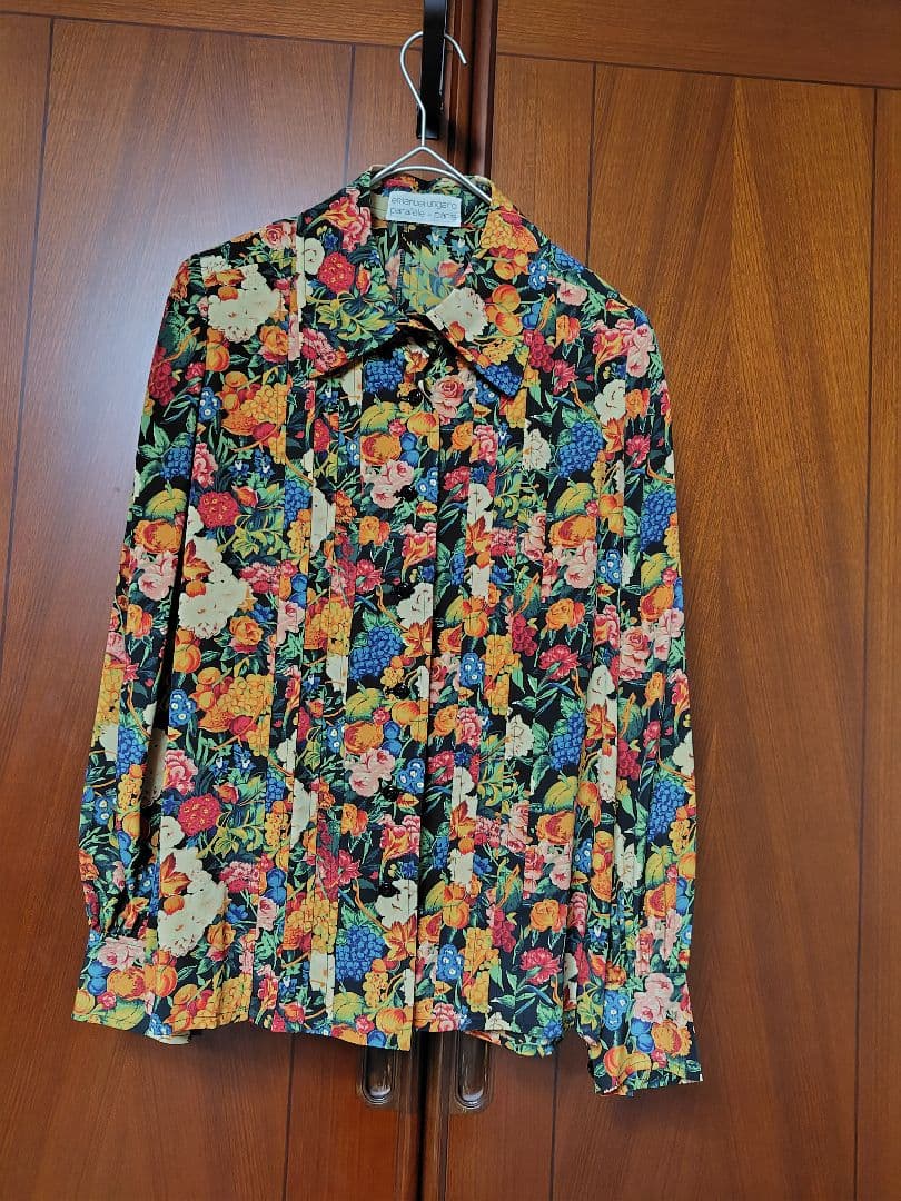 プレタポルテEmanuelUngaroクラシックレトロ長袖セットアップ