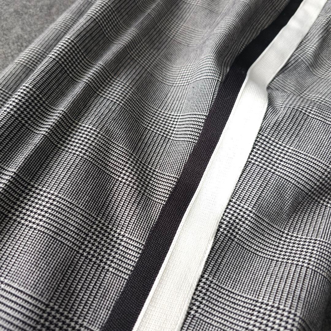 【ラフアンドスウェル】サイドライン×グレンチェック総柄 ゴルフパンツS