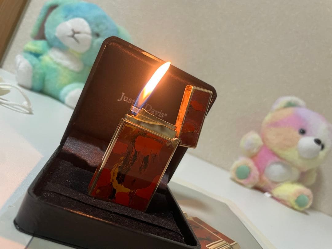 デュポンライター　ガスライター　超レアモデル、純正漆　高額モデル　美品　本物