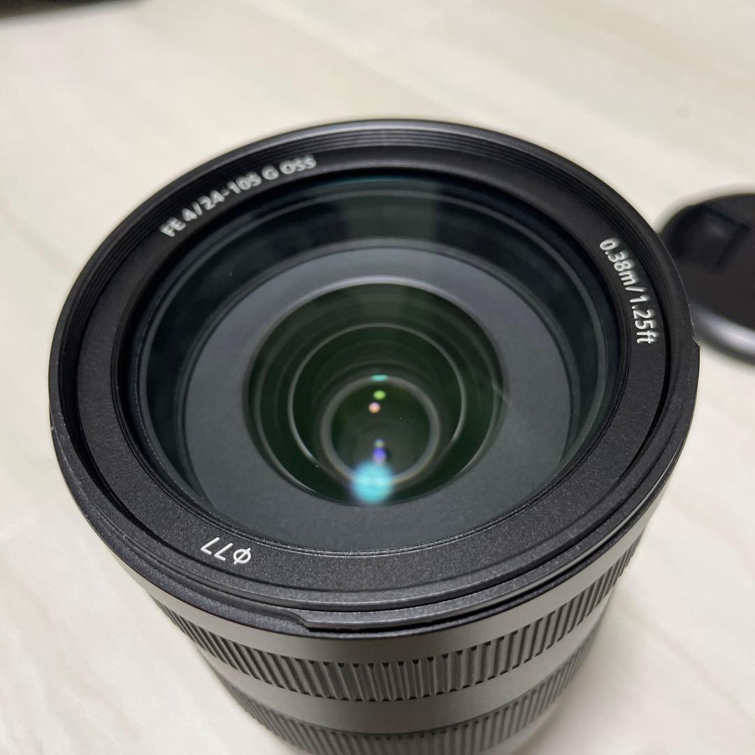Sony FE 24-105mm F4 G OSS ZEISSプロテクター付き