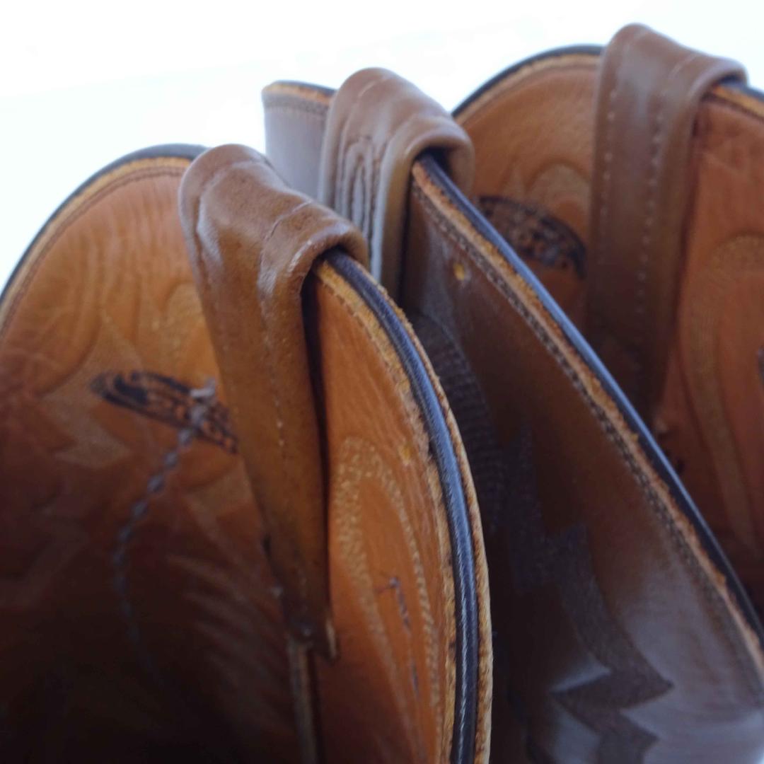 未使用ルケーシーLUCCHESE　2000リザードトカゲウエスタンブーツ9D