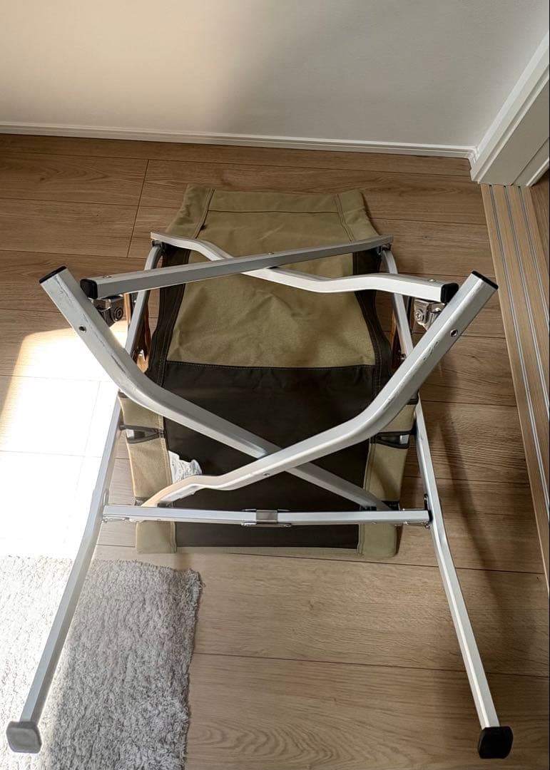 美品　スノーピーク　ローチェア30カーキ 二脚セット