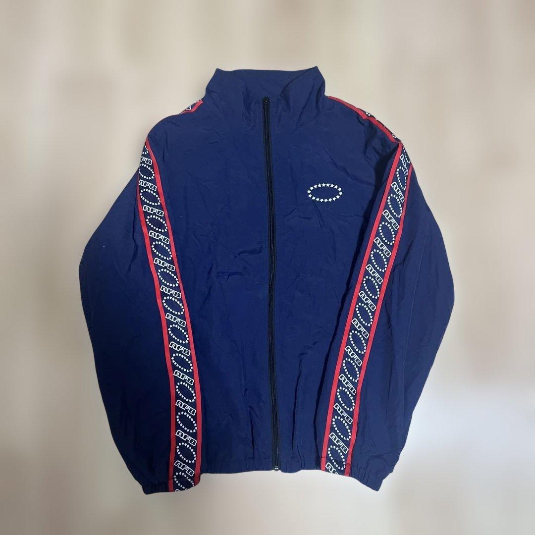 AFB トラックジャケット　ネイビー　ナイロン　あいみょん