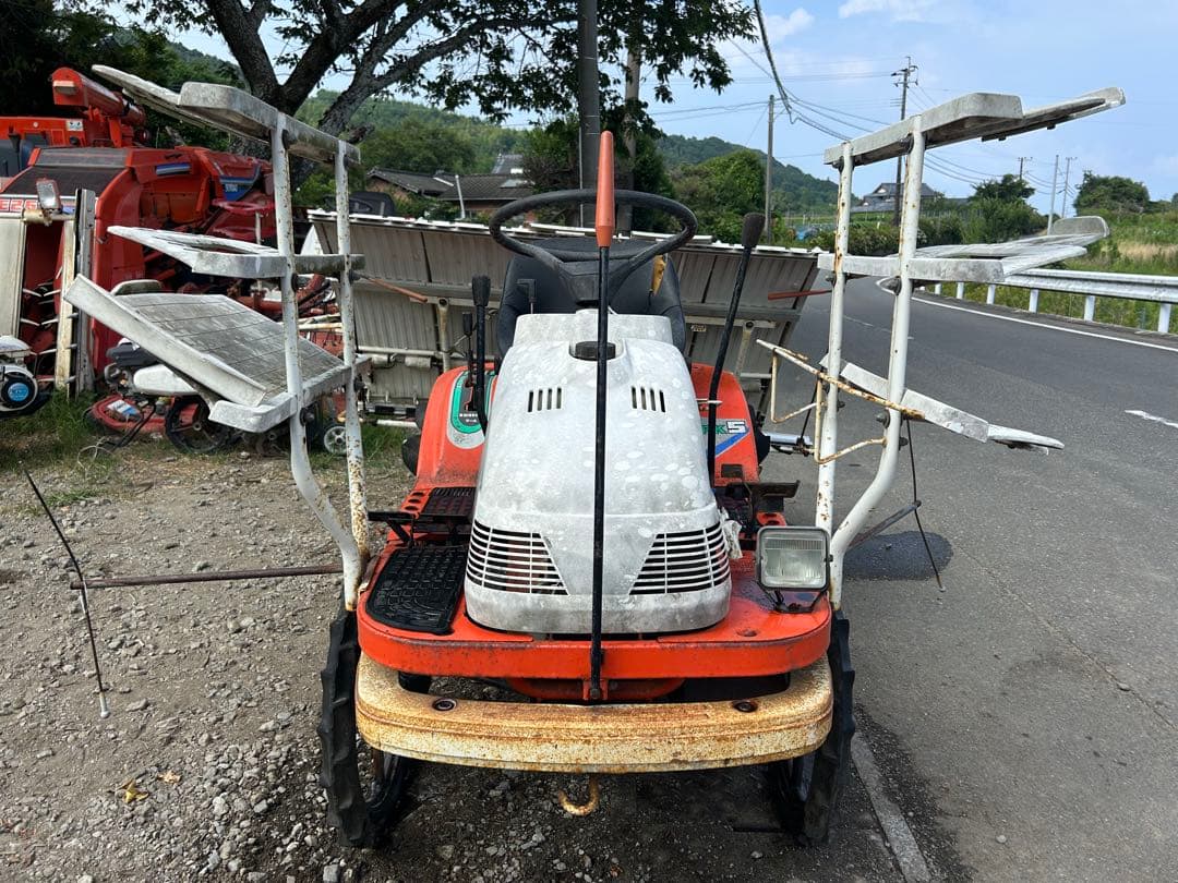 宮崎　クボタ　5条植え　田植機　ガソリン　田植え　田植え機　農機具　動画あり