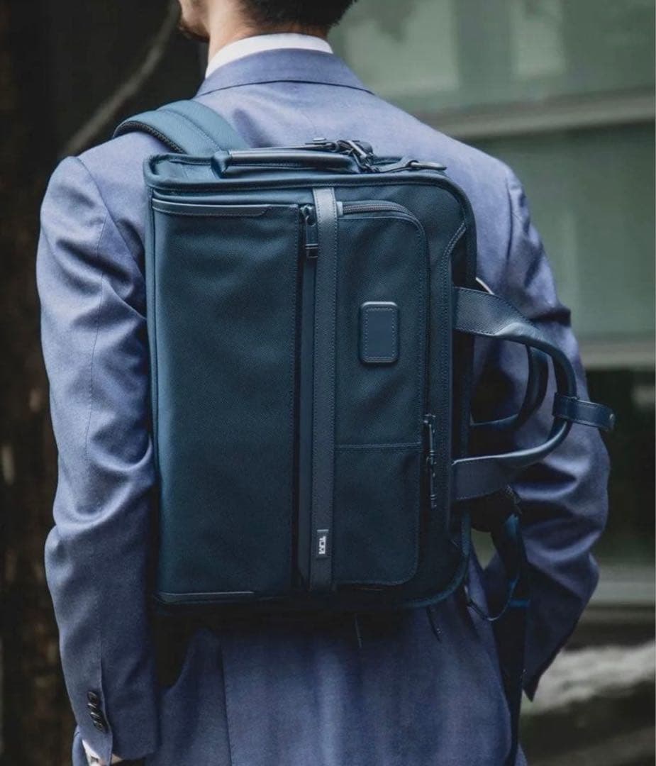 【SHIPS別注】TUMI ALPHA3 スリム3WAYバッグ