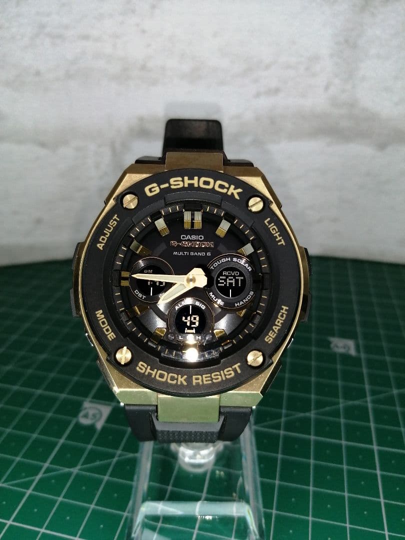 カシオ　G-shock G-steel GST-W300G 洗浄済み　美品