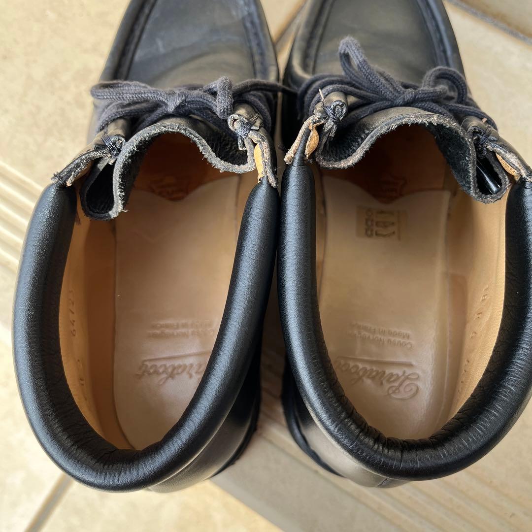 パラブーツ　ミラ　ブラック