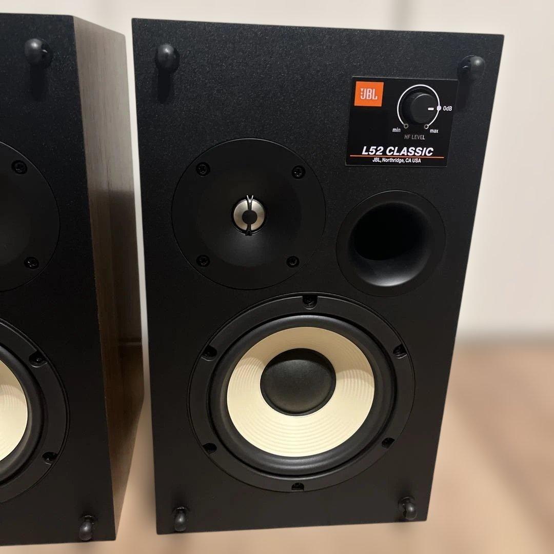 新品同様 JBL L52 Classic ORG オレンジ ペアスピーカー