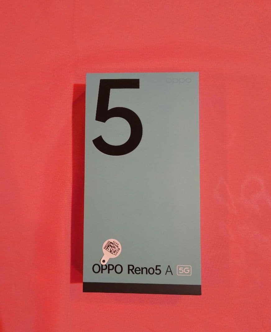 OPPO Reno5 A 5G 本体 元箱 購入時付属品他透明ケース付き