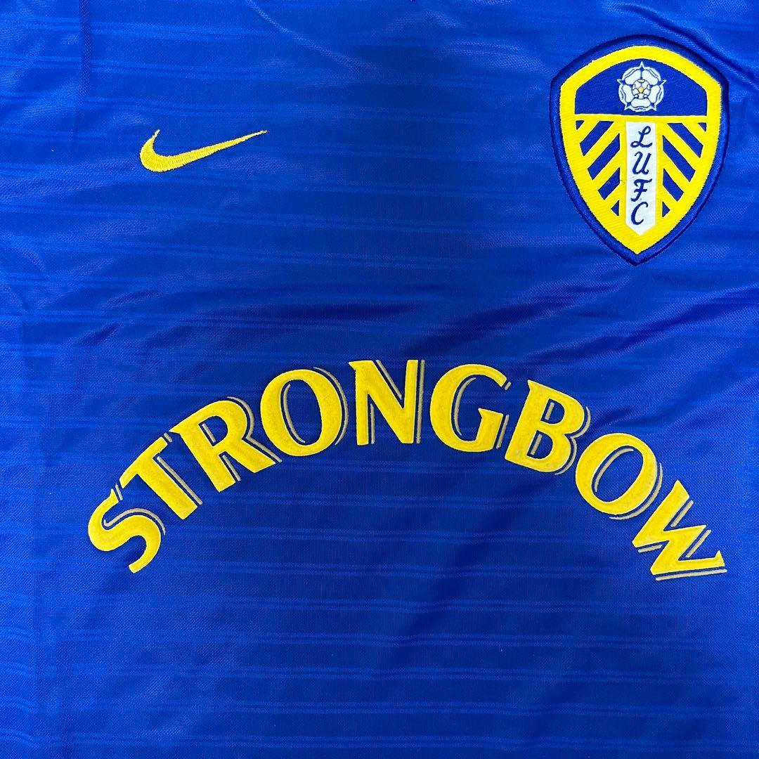Nike Leeds United シャツ 青/黄色 STRONGBOW