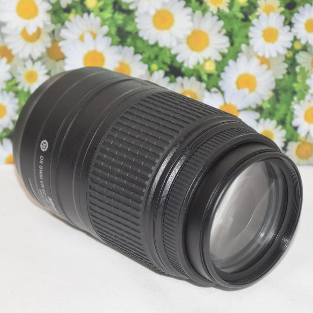 美品❤ニコン Nikon 55-300㎜❤超望遠レンズ❤手振れ補正付き❤