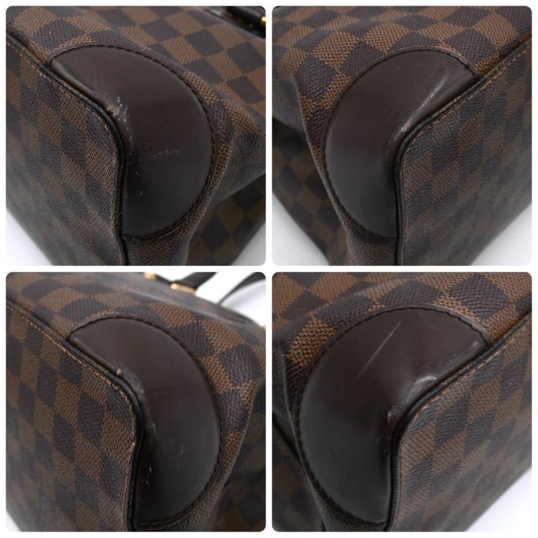 ルイヴィトン ダミエ エベヌ ハムステッドPM ハンドバッグ ブラウン