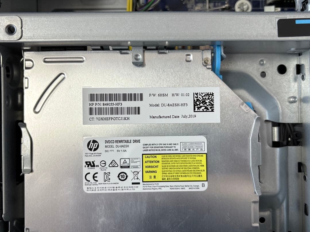 ワークステーション HP Z2 G4 SFF/Xeon/SSD 128GB/DDR4 8GB