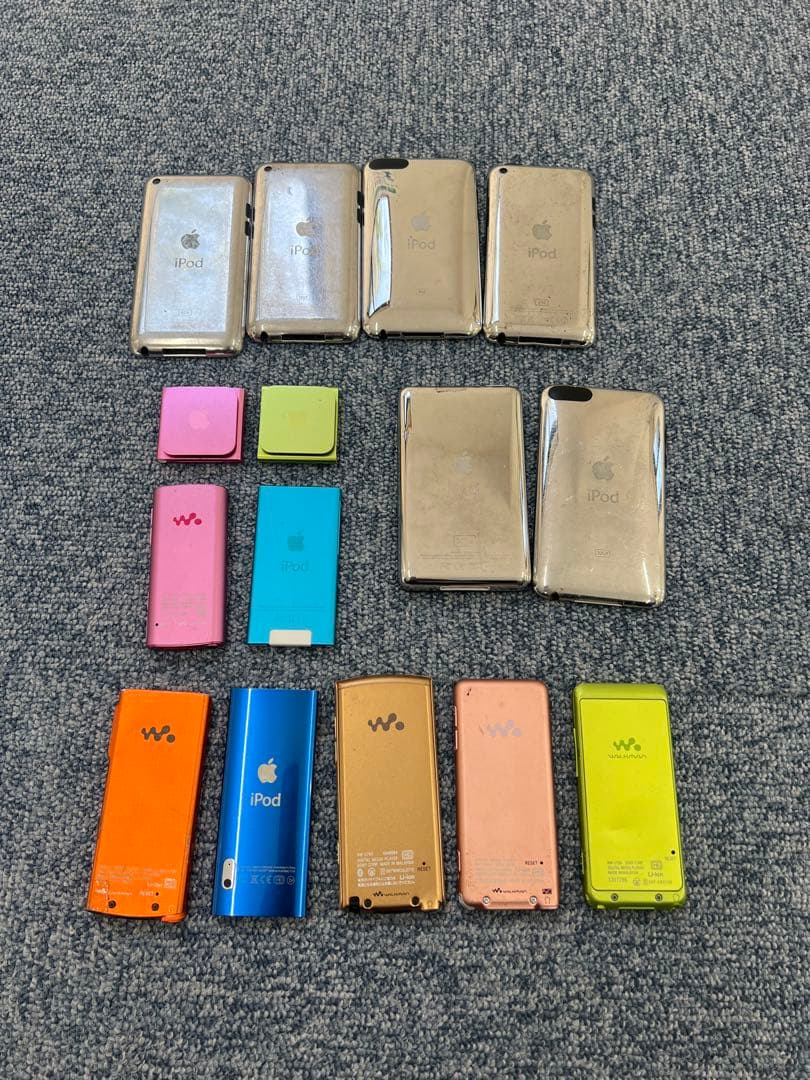 ジャンク品　iPod nano iPod ソニー ウォークマン15点まとめ売り