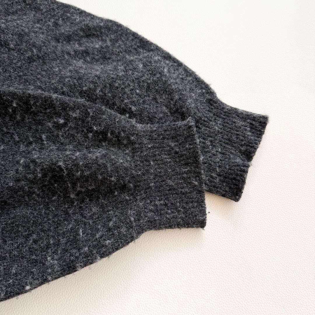 美品　CONFECT　コンフェクト　チーゼルニット　2024 グレー　長袖