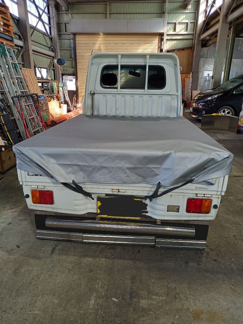 (エアー)　軽トラック用リアバンパー、泥よけ