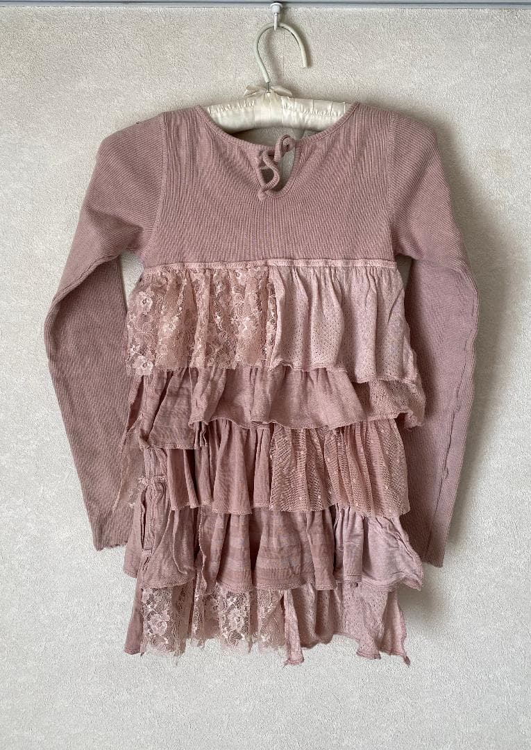 希少 HYSTERICS ピンクフリルロングTシャツ＆ミニスカート（ワンピース）