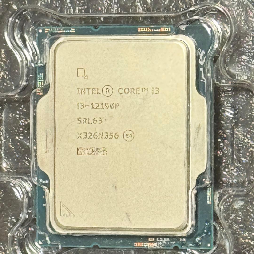 Intel Core i3-12100F CPU LGA1700 使用僅少
