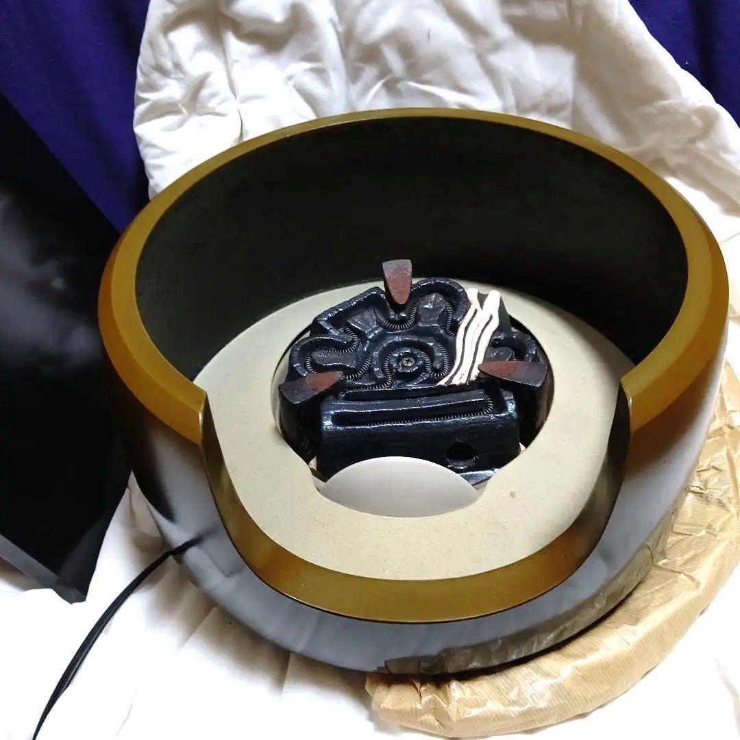 F422b唐銅、面取風炉、電熱式、うち6番