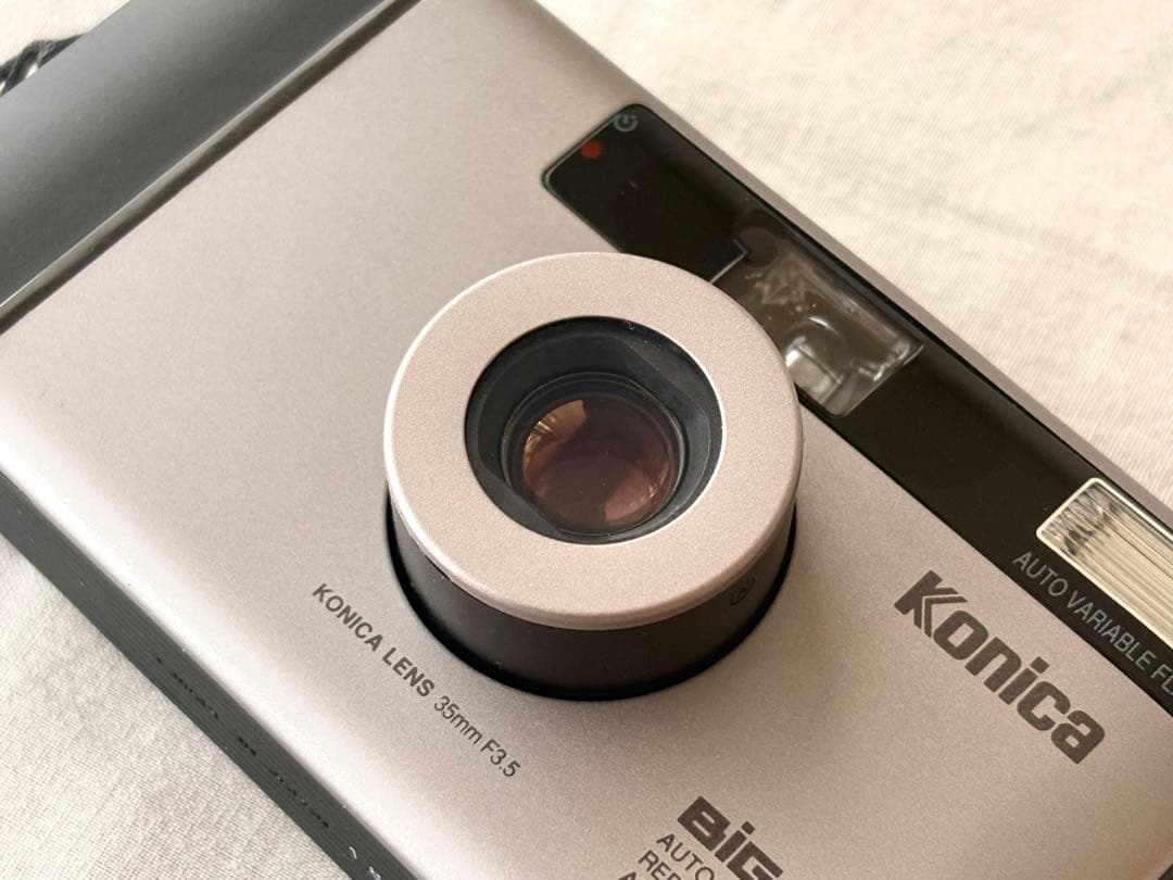 【美品】Konica BIG mini BM-301 コンパクトフィルムカメラ