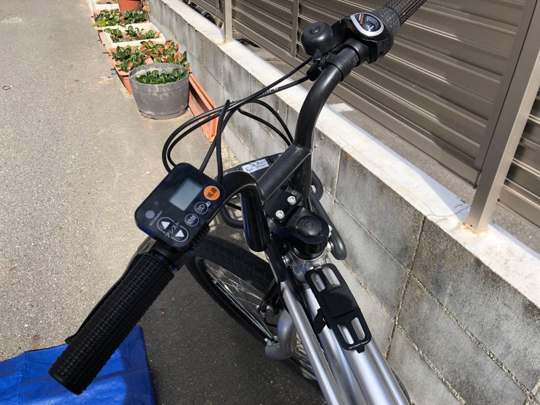 引き取り限定　パナソニック　BP02 ビームス　シルバー　電動自転車