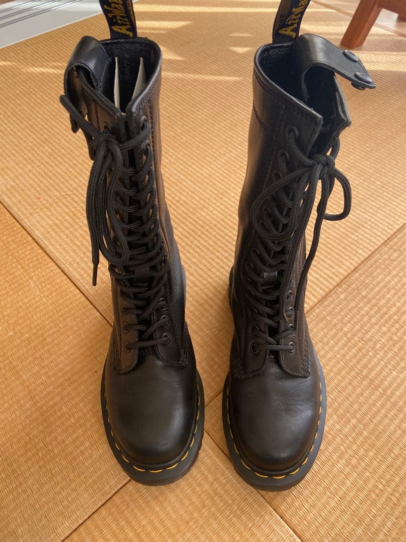 Dr. Martens ブラック ロングブーツ