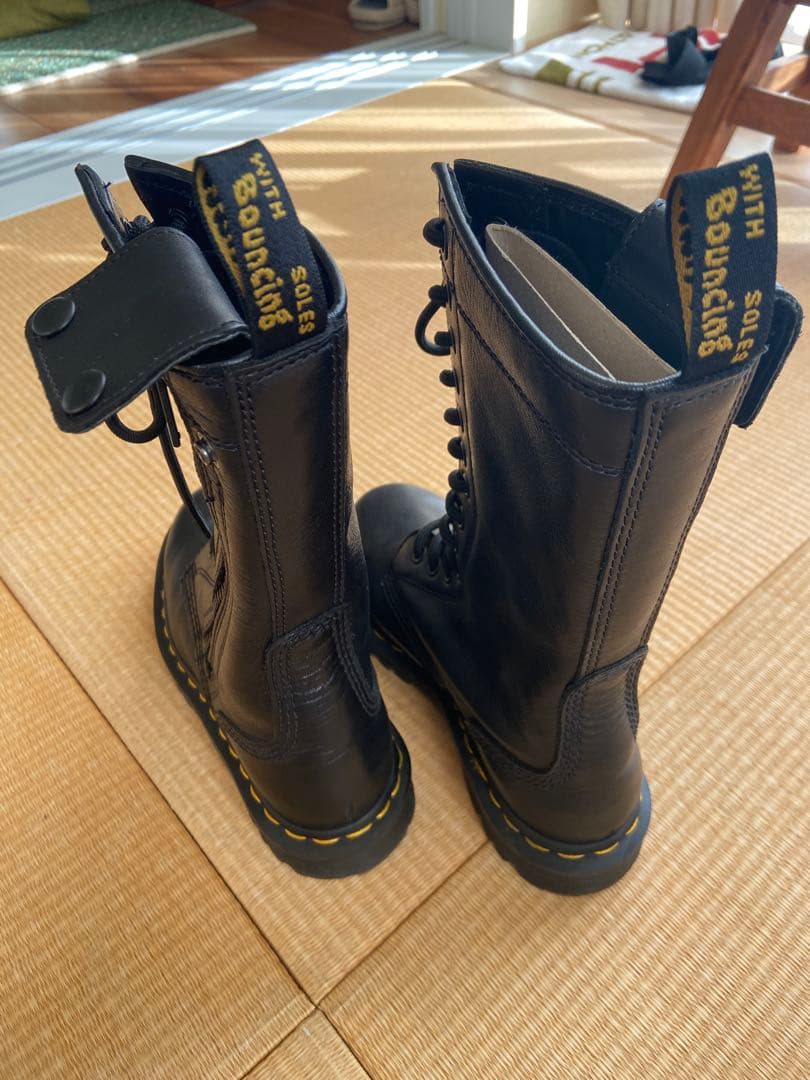 Dr. Martens ブラック ロングブーツ