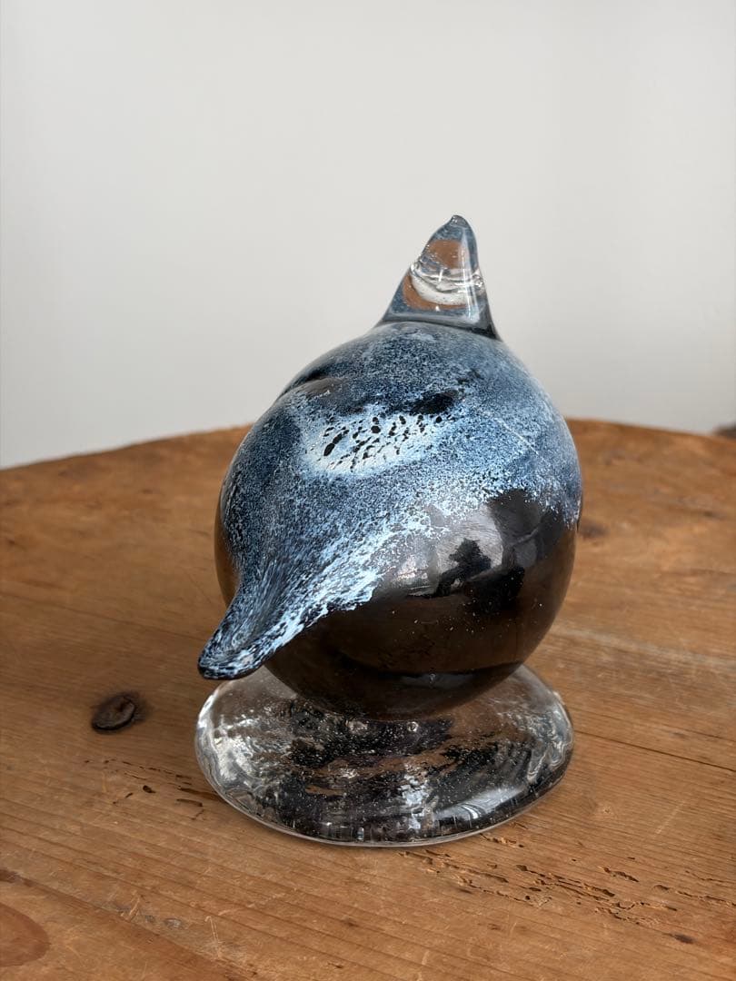 スウェーデン製 Haparanda Glasbruk ガラスの鳥 オイバトイッカ