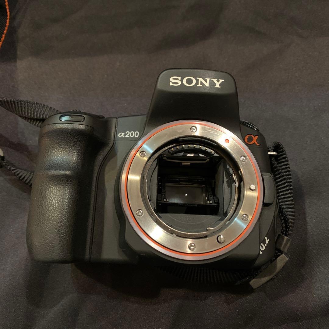 SONY a200 ソニー本体　レンズ1個