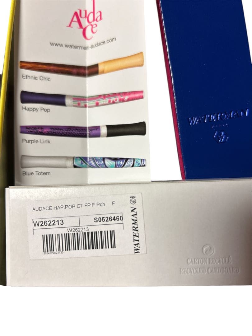 WATERMAN 万年筆 オーダス W262213 Happy Pop 新品