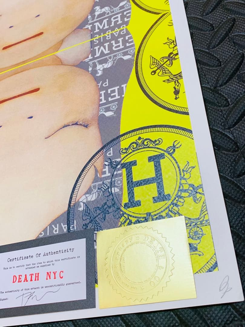 売約済！限定品 正規品DEATH NYC ポップアート 奈良美智 エルメス
