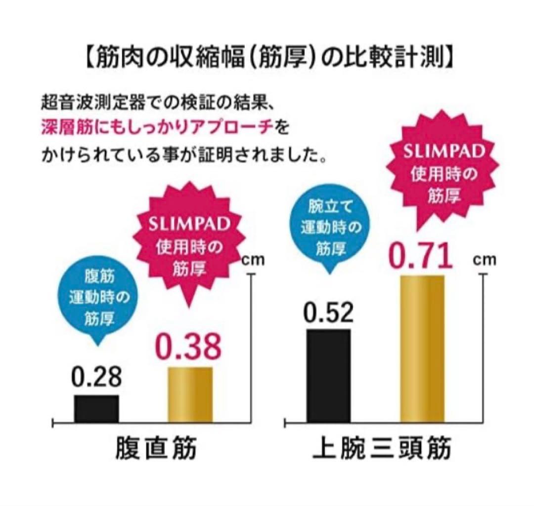 【新品未使用】スリムパッド フィット（2パット）1個　EMSエクササイズ