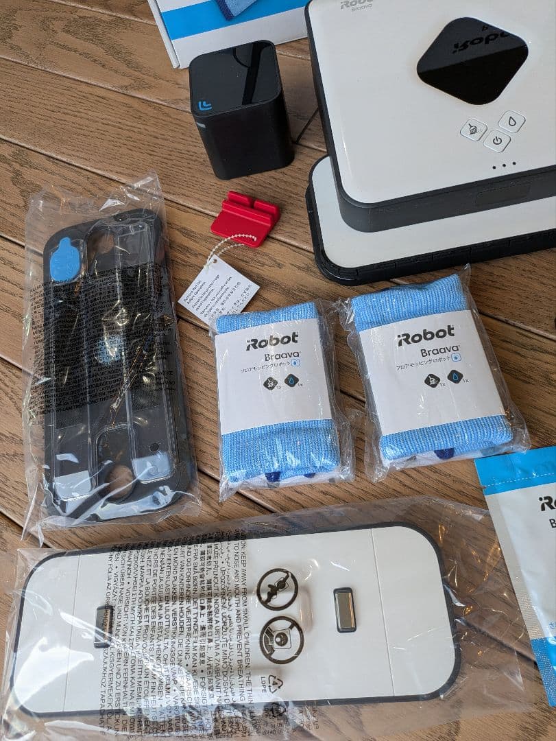 【iRobot Braavaブラーバ】ロボット掃除機 本体+周辺アクセサリー一式