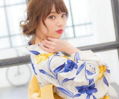 ◆ノー皺加工最高級カルキュロ◆山吹百合咲くおとな浴衣◆しわにならない浴衣