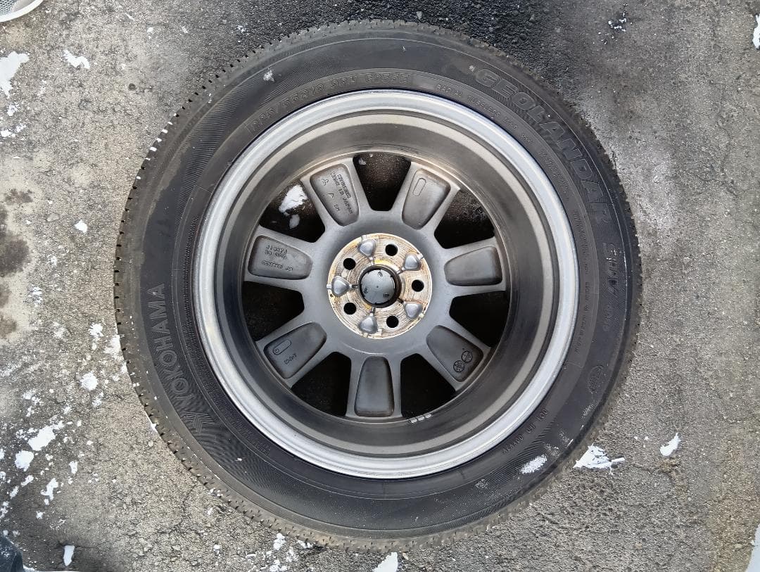 三菱デリカD:5　CHAMONIX純正　ホイール＋タイヤC