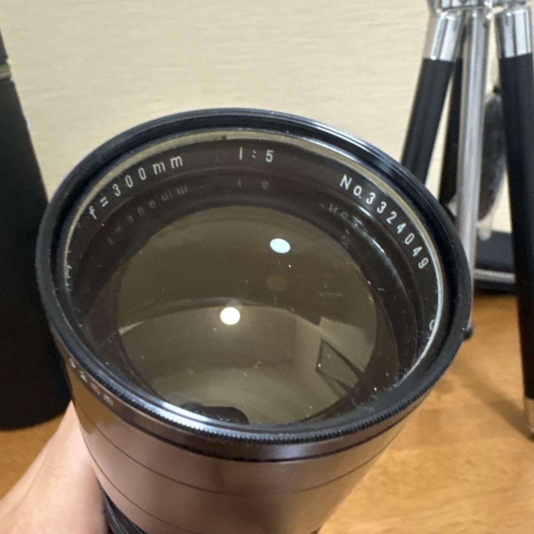 KONICA FS 一眼レフカメラ KOMURA f/5 300mm