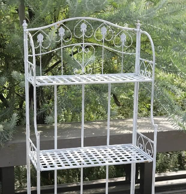 ヴァイス スリーティアシェルフ アイアン コベントガーデン シャビー FX-06