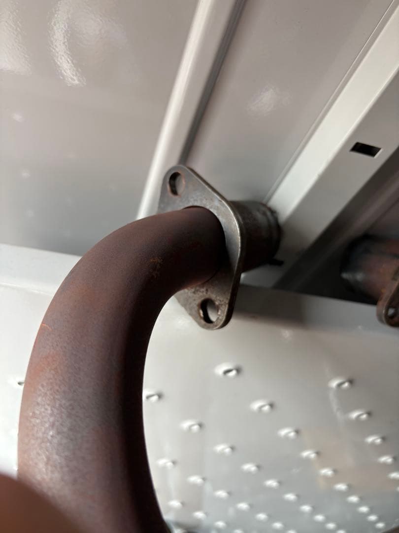 cb250t cb400t ヤシメガ2 メガホンマフラー　素地　美品