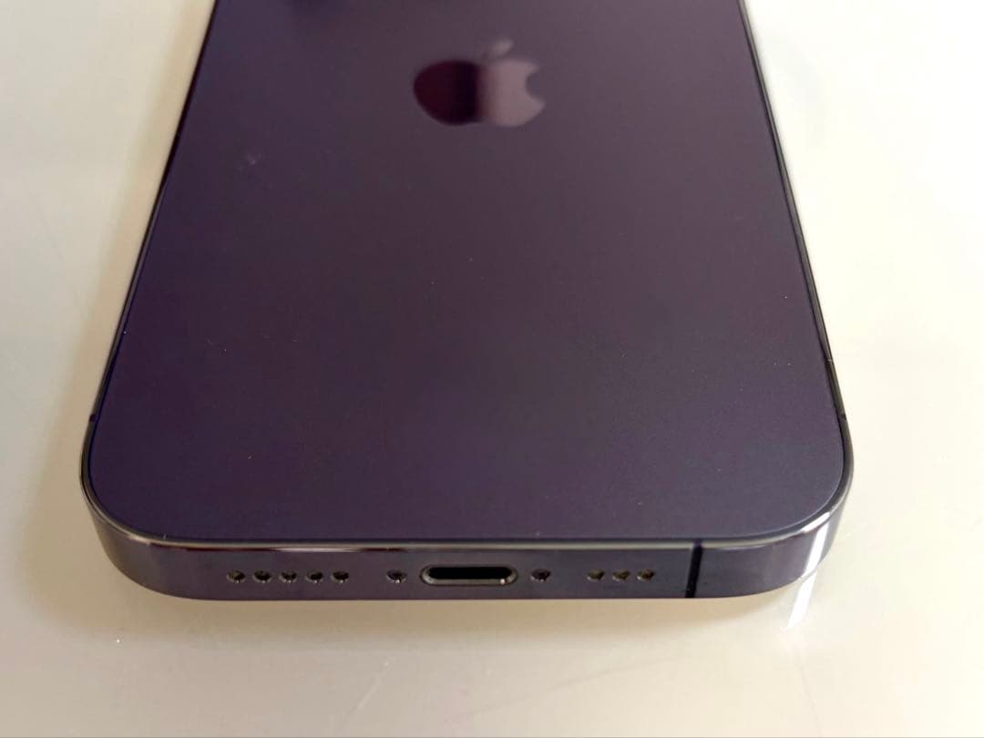 【美品】iPhone 14 Pro ディープパープル　512GB SIMフリー